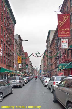  Mulberry Street, Little Italy, New York, NY, USA