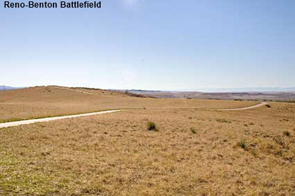 Reno-Benton Battlefield, Little Bighorn Battlefield, MT, USA