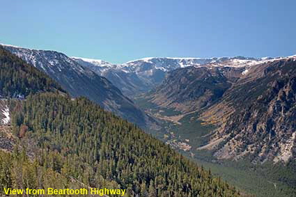  View from Beartooth Highway, MT, USA