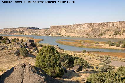  Snake River at Massacre Rocks State Park, ID, USA