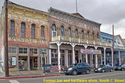  Former bar and hardware store, South C Street, Virginia City, NV, USA