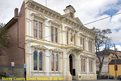  Storey County Court House, B Street, Virginia City, NV, USA