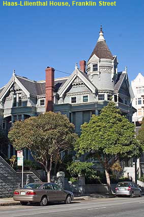 Haas-Lilienthal House, Franklin Street, San Francisco, CA, USA  Haas-Lilienthal House, Franklin Street, San Francisco, CA, USA