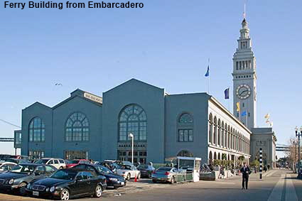  Ferry Building from Embarcadero, San Francisco, CA, USA