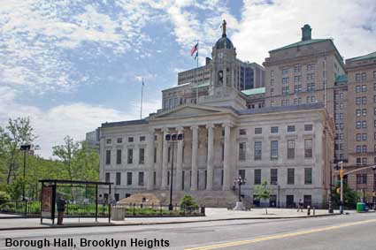  Borough Hall (1849), Brooklyn Heights, Brooklyn, New York, NY, USA