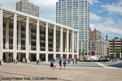  Avery Fisher Hall, Lincoln Center, New York, NY, USA