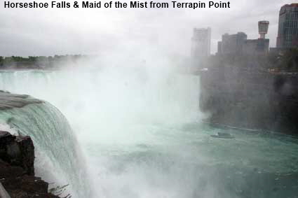  Horseshoe Falls from Terrapin Point, Niagara Falls State Park,  NY, USA