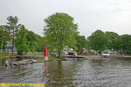  Waterfront at Cleveland,  NY, USA