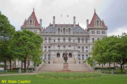 NY State Capitol, Albany, NY, USA