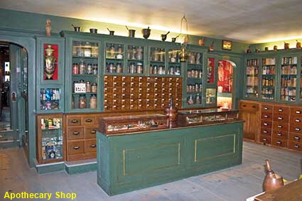  Apothecary Shop, Shelburne Museum, VT, USA