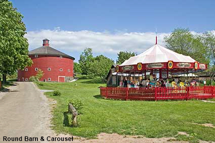  Round Barn & Carousel, Shelburne Museum, VT, USA