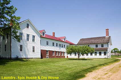  Laundry, Spin House & Dry House, Canterbury Shaker Village, NH, USA