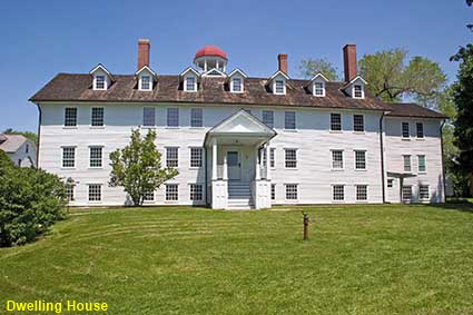 Dwelling House, Canterbury Shaker Village, NH, USA