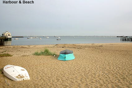  Harbour & beach at Provincetown, Cape Cod, MA, USA