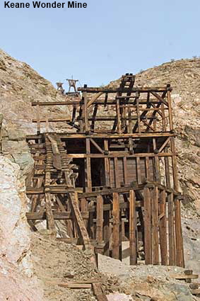 Keane Wonder Mine, Death Valley NP, CA, USA
