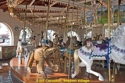  Loof Carousel, Seaport Village, San Diego, CA, USA