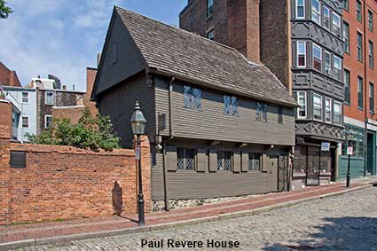  Paul Revere House, 19 North Square, Boston , MA, USA