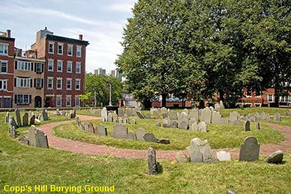  Copp's Hill Burying Ground, Boston , MA, USA