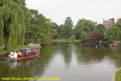  Swan Boats, Boston Public Garden, Boston , MA, USA