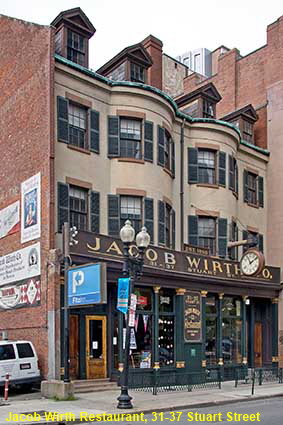  Jacob Wirth Restaurant, 31-37 Stuart Street, Boston , MA, USA