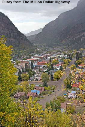  Ouray from The Million Dollar Highway, CO, USA