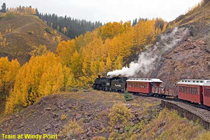 Train at Windy Point, Cumbres & Toltec Railroad, CO, USA Train at Windy Point, Cumbres & Toltec Railroad, CO, USA  Train at Windy Point, Cumbres & Toltec Railroad, CO, USA Train at Windy Point, Cumbres & Toltec Railroad, CO, USA