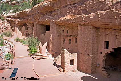 Manitou Cliff Dwellings, Colorado Springs, CO, USA Manitou Cliff Dwellings, Colorado Springs, CO, USA