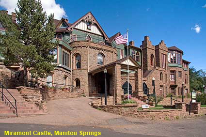 Miramont Castle, Manitou Springs, CO, USA  Miramont Castle, Manitou Springs, CO, USA