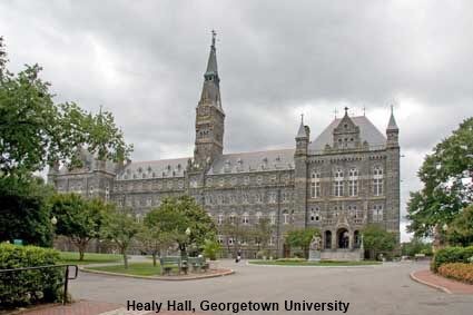  Healy Hall, Georgetown University, 37th & N Streets, Georgetown, Washington DC, USA