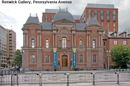  Renwick Gallery, Pennsylvania Avenue, Washington DC, USA
