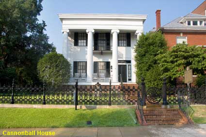  Cannonball House (1853), Macon, GA, USA