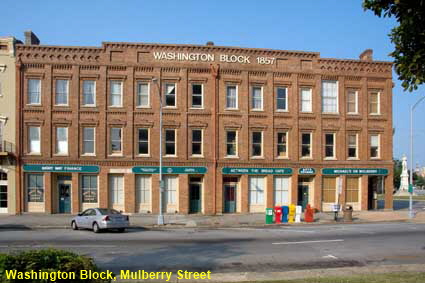  Washington Block (1857), Mulberry Street, Macon, GA, USA