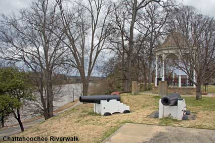  Chattahoochee Riverwalk from near amphitheatre, Columbus, GA, USA