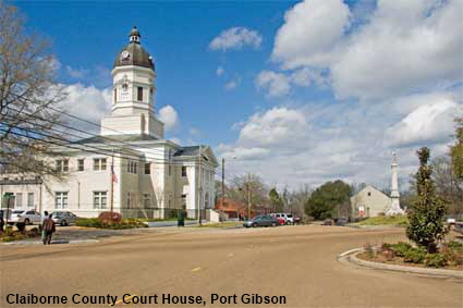 Claiborne County Court House, Port Gibson, MS, USA Claiborne County Court House, Port Gibson, MS, USA