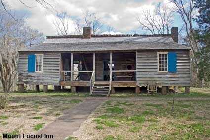 Mount Locust Inn, Natchez Trace Parkway, MS, USA Mount Locust Inn, Natchez Trace Parkway, MS, USA
