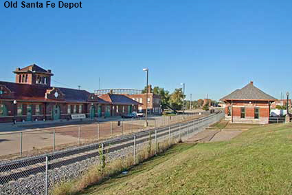 Old Santa Fe Depot, Fort Madison, IA, USA