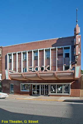 Fox Theater, G Street, Fort Madison, IA, USA