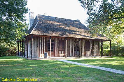 Cahokia Courthouse, Cahokia, IL, USA