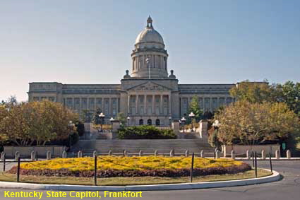  Kentucky State Capitol, Frankfort, KY, USA