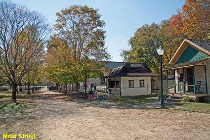 Main Street of Billie Creek Village, Rockville, IN, USA Main Street of Billie Creek Village, Rockville, IN, USA