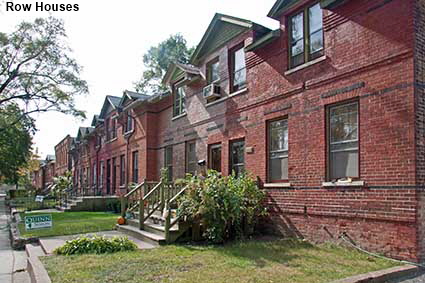 Row Houses, Pullman SHS, Chicago, IL, USA