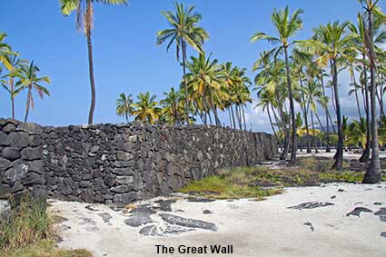  The Great Wall, Pu'uhonua o Honaunau NHP, Hawaii , HI, USA
