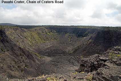  Pauahi Crater, Chain of Craters Road, Hawaii Volcanoes NP, Hawaii , HI, USA