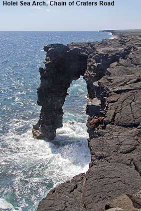  Holei Sea Arch, Chain of Craters Road, Hawaii Volcanoes NP, Hawaii , HI, USA
