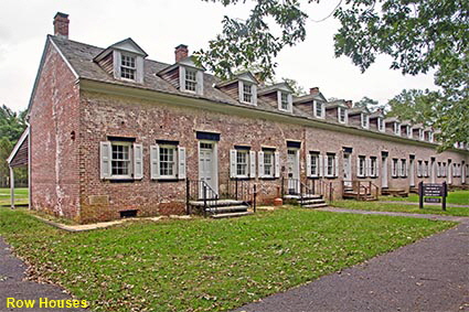 Row Houses, Allaire State Park, NJ, USA