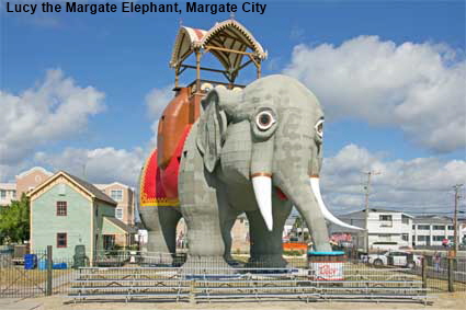 Lucy the Margate Elephant, Margate City, NJ, USA