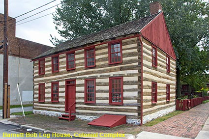 Barnett Bob Log House, Colonial Complex, York, PA, USA