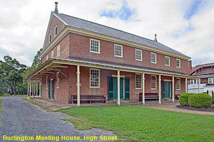 Burlington Meeting House, High St, Burlington, NJ, USA