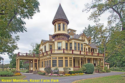 Kuser Mansion, Kuser Farm Park, Trenton, NJ, USA