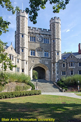 Blair Arch, Princeton University, Princeton, NJ, USA